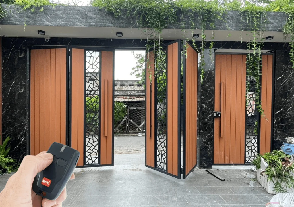Tuân thủ các quy tắc an toàn khi sử dụng cổng tự động