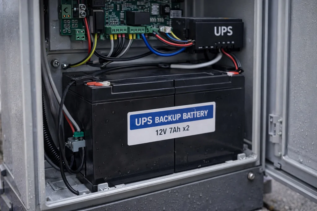 Sử dụng bộ khởi động dự phòng của cổng tự động