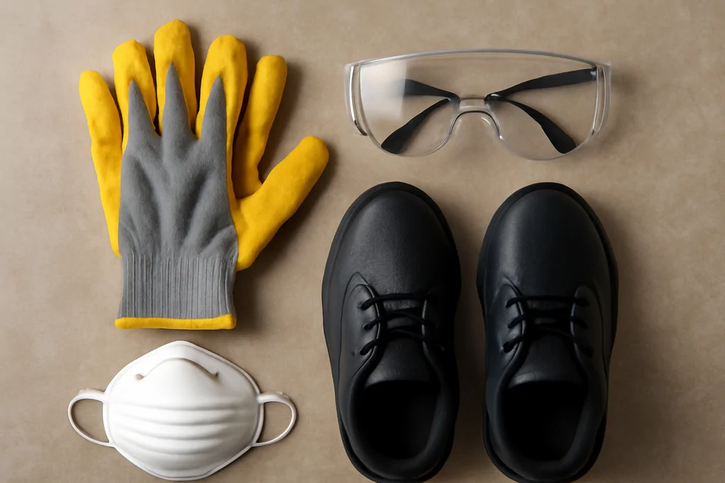 Chuẩn bị các dụng cụ bảo vệ cá nhân khi sửa chữa