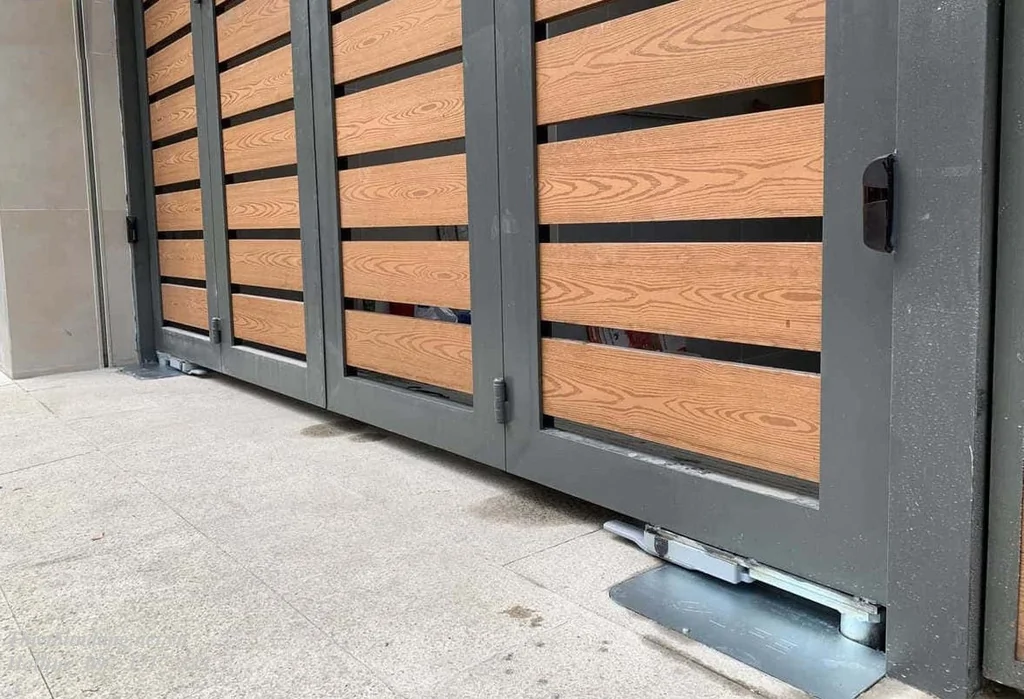 Cổng tự động âm sàn - Tinh tế và thẩm mỹ