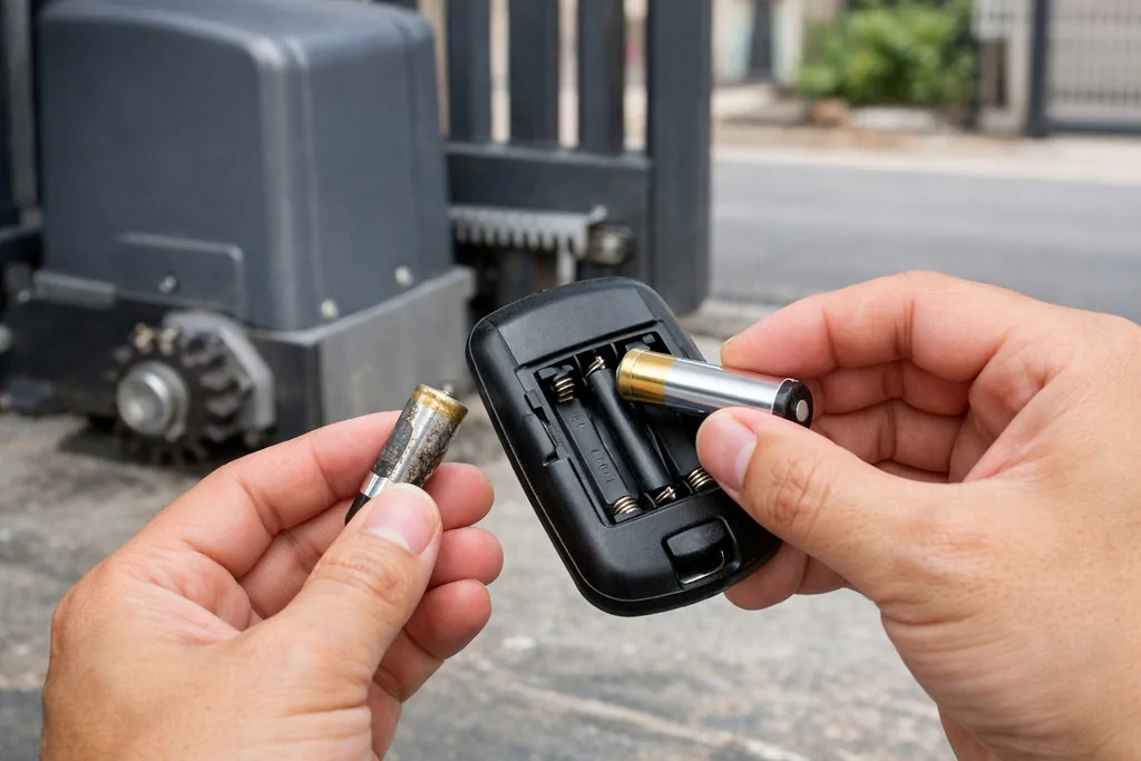 Kiểm tra và thay pin định kỳ cho thiết bị điều khiển từ xa