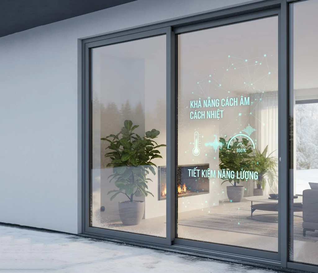Khả năng cách âm và cách nhiệt - Giúp tiết kiệm năng lượng