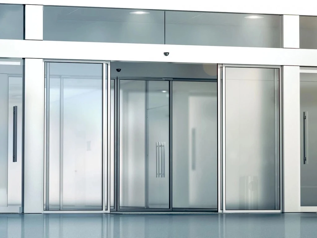 Cửa kính tự động đảm bảo tính thẩm mỹ cao