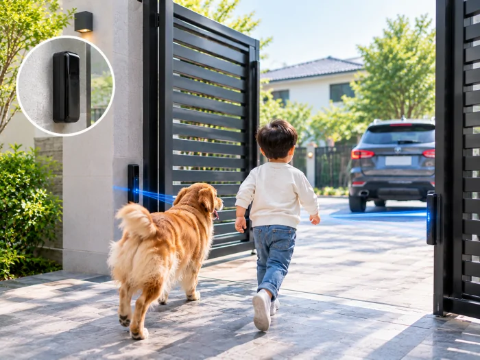 Photocell cổng tự động: Bắt buộc cho nhà có trẻ nhỏ